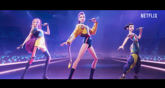 九游娱乐网飞动画《K-POP：猎魔女团》首支预告：K-Pop女团降妖除魔？