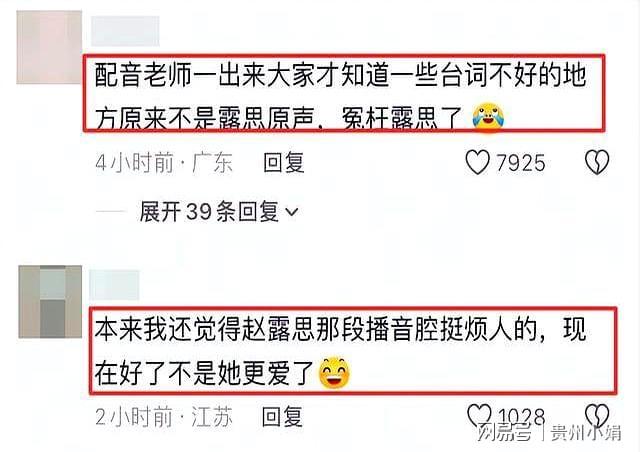 吃相难看！《许我耀眼》许妍配音背刺赵露思网友深扒满嘴是瞎话九游娱乐