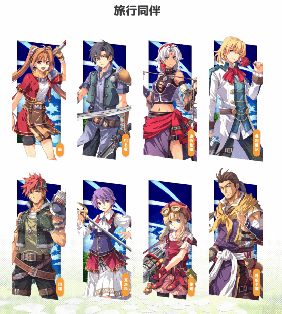 九游娱乐大换血！《空之轨迹1st》公开角色配音全新阵容(图1)